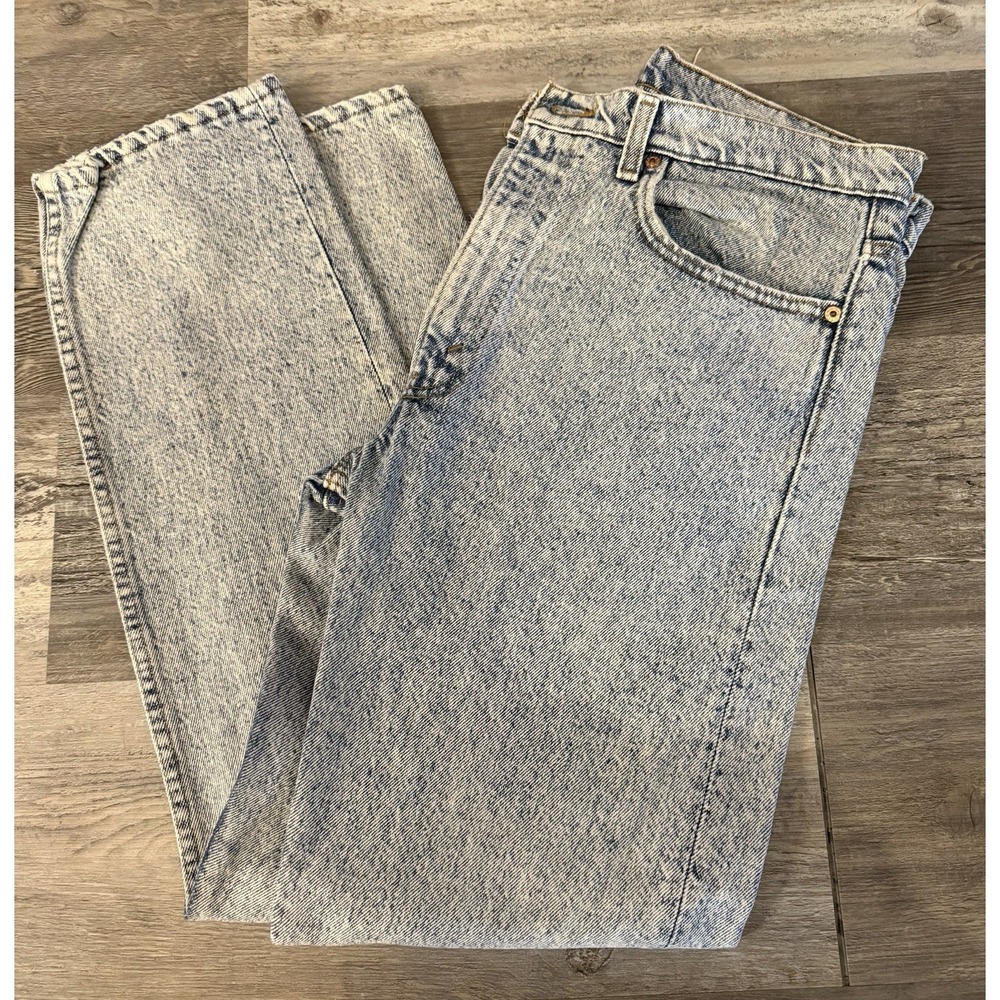 Vintage Levis 505 Acid Wash Jeans Straight‎ Leg 34x30